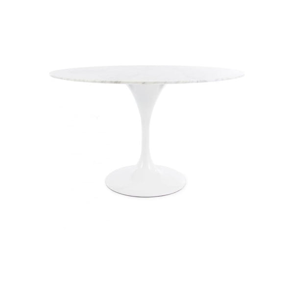 Chelsea Set - Marble Large Circular Table with Four Chairs - Various Colours