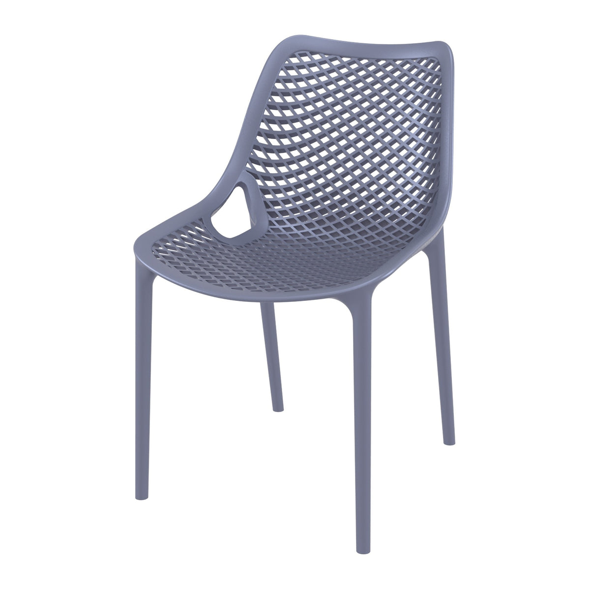 Air Plastic Stackable Side Chair - Various Colours (PACK OF 2)