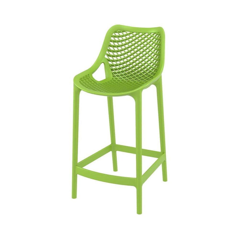 Air Plastic Mid Height Bar Stool - Various Colours (PACK OF 2)