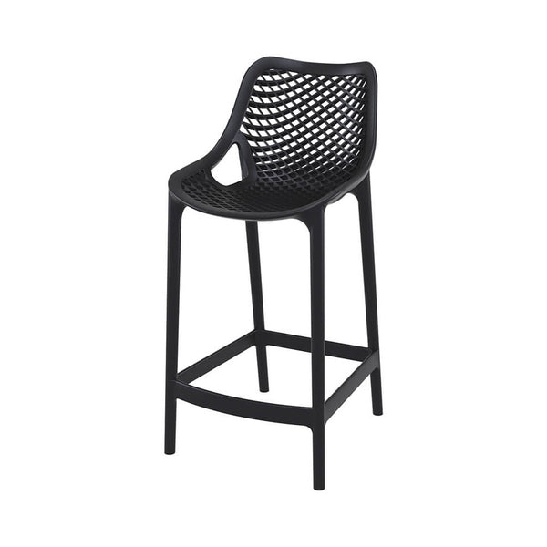Air Plastic Mid Height Bar Stool - Various Colours (PACK OF 2)