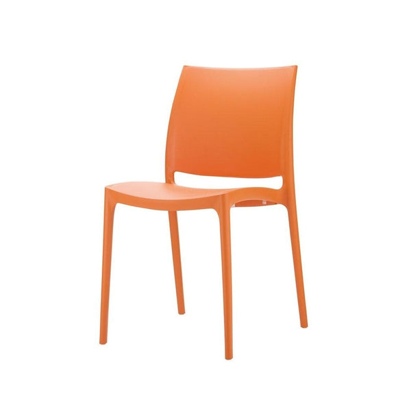 Maya Plastic Side Chair - Various Colours Available (PACK OF 2)