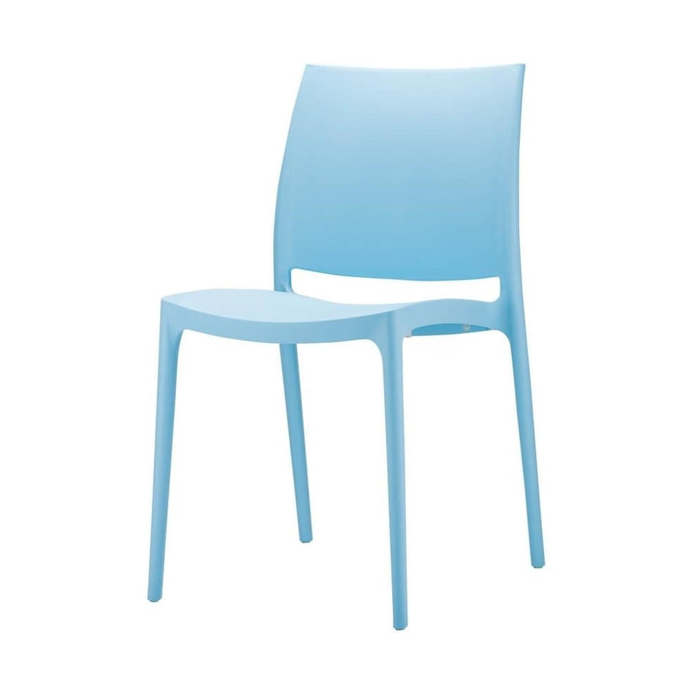 Maya Plastic Side Chair - Various Colours Available (PACK OF 2)