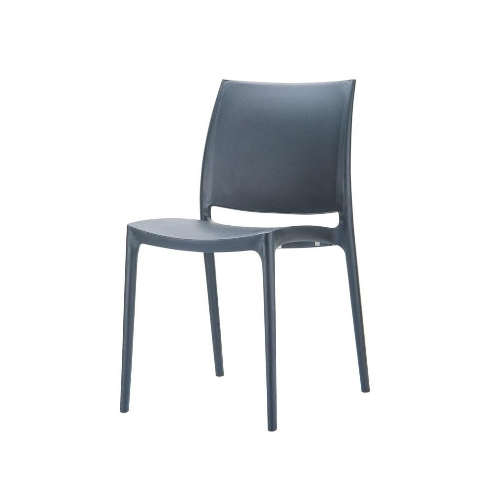 Maya Plastic Side Chair - Various Colours Available (PACK OF 2)