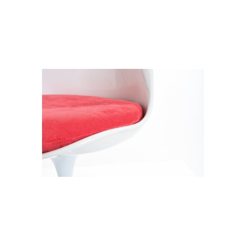 Luxurious Raspberry Red Chelsea Armchair Cushion