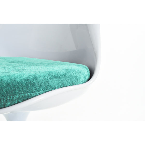 Luxurious Turquoise Chelsea Armchair Cushion