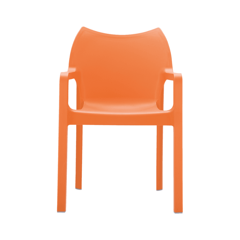 Diva Plastic Armchair - Various Colours available (PACK OF 2)