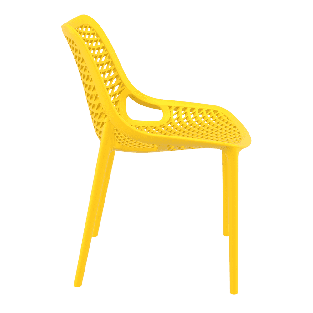 Air Plastic Stackable Side Chair - Various Colours (PACK OF 2)