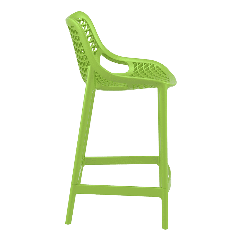 Air Plastic Mid Height Bar Stool - Various Colours (PACK OF 2)