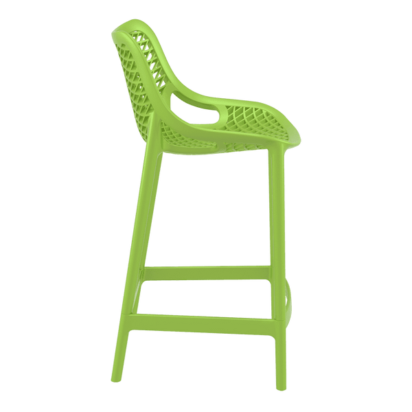 Air Plastic Mid Height Bar Stool - Various Colours (PACK OF 2)
