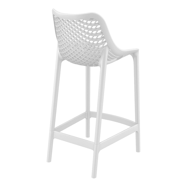 Air Plastic Mid Height Bar Stool - Various Colours (PACK OF 2)