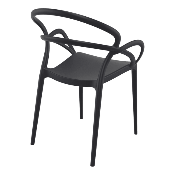 Mila Stackable Plastic Armchair - Various Colours (PACK OF 2)