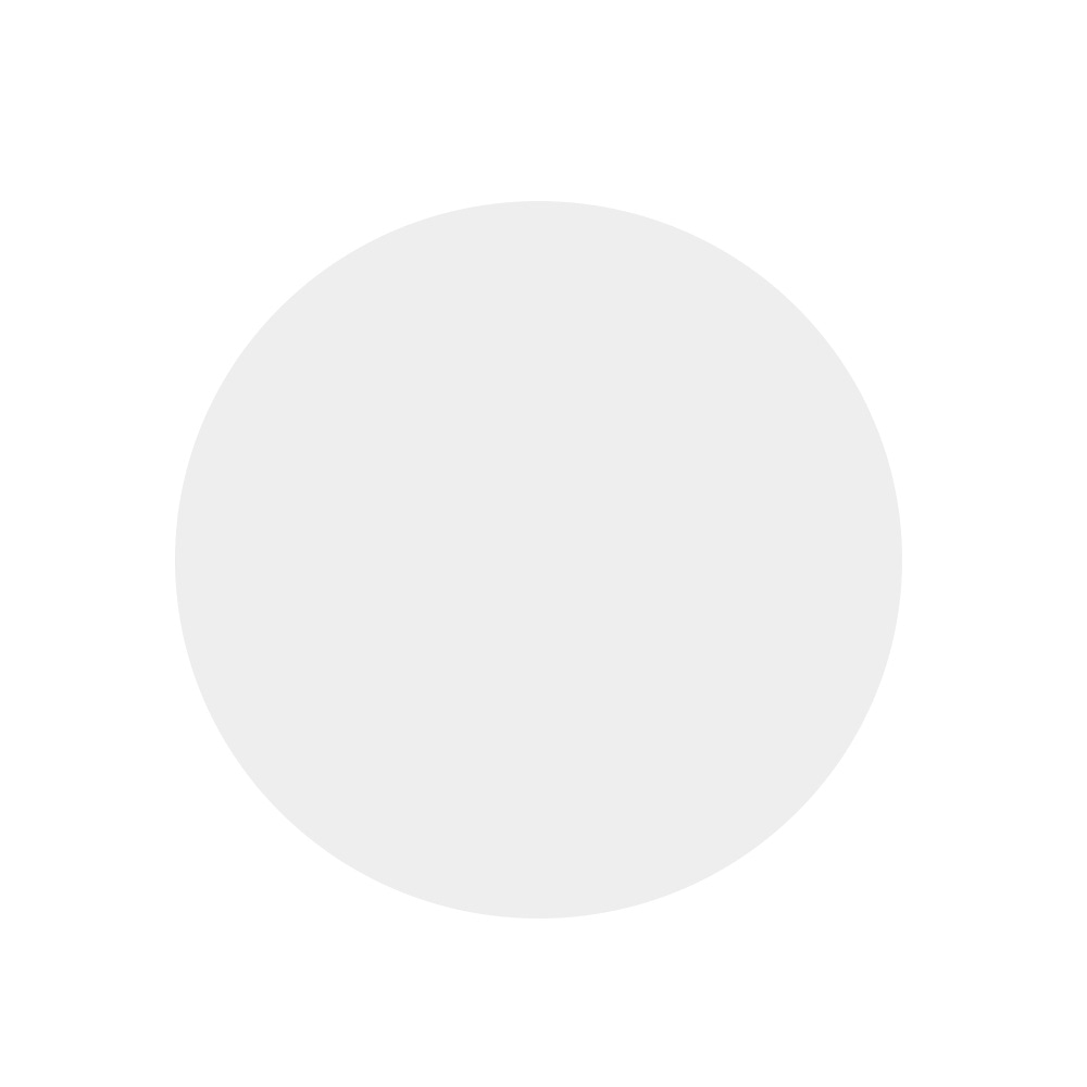 Soho Medium White Circular Dining Table with Black Wood Legs