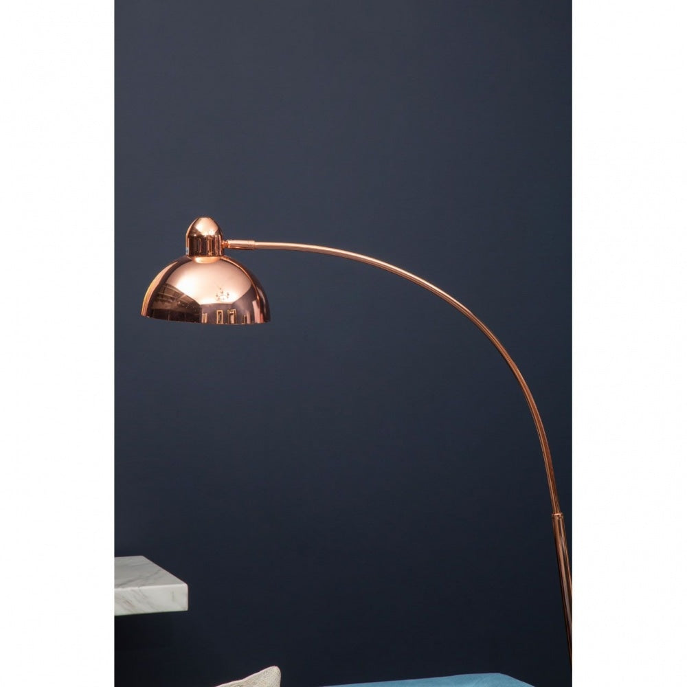 Arched Copper Floor Lamp