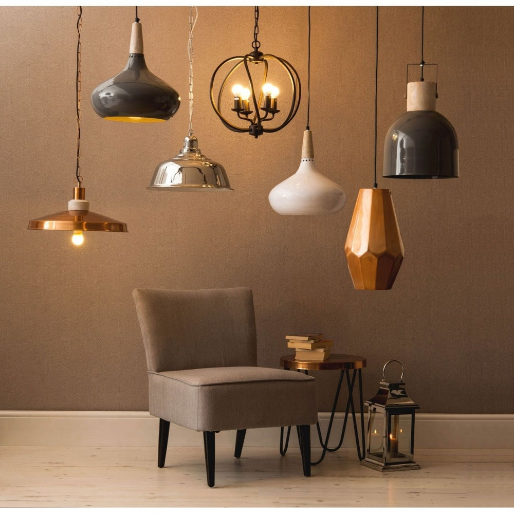Slimline Copper Pendant