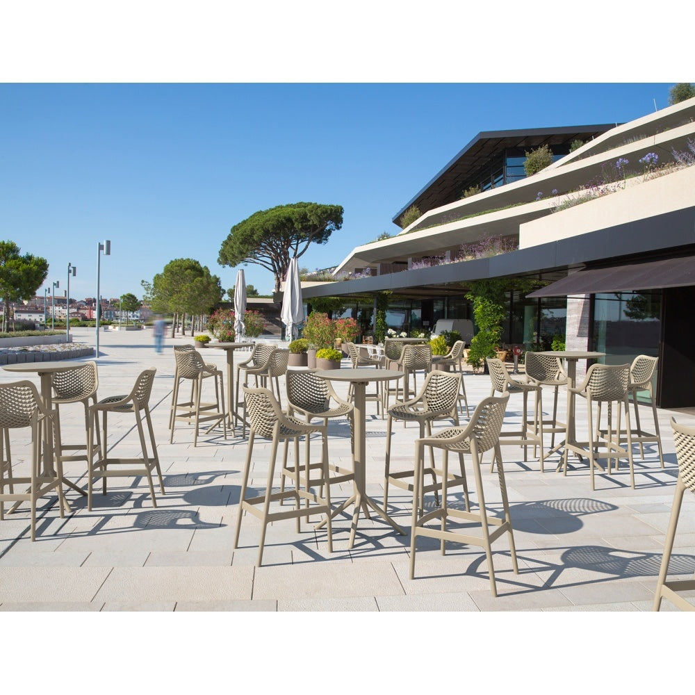 Air Plastic Bar Stool - Various Colours (PACK OF 2)