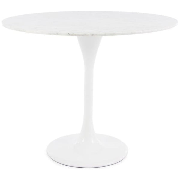 Chelsea Set - Marble Medium Circular Table with Two Chairs - Various Colours