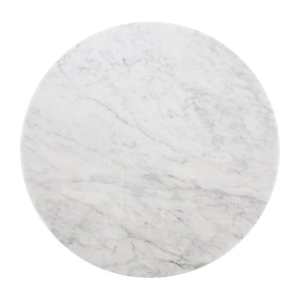 Chelsea Set - Marble Medium Circular Table with Two Chairs - Various Colours