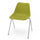 Olive Green Robin Day Poly Side Plastic Chair