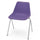 Lavender Robin Day Poly Side Plastic Chair
