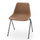 Brown Robin Day Poly Side Plastic Chair