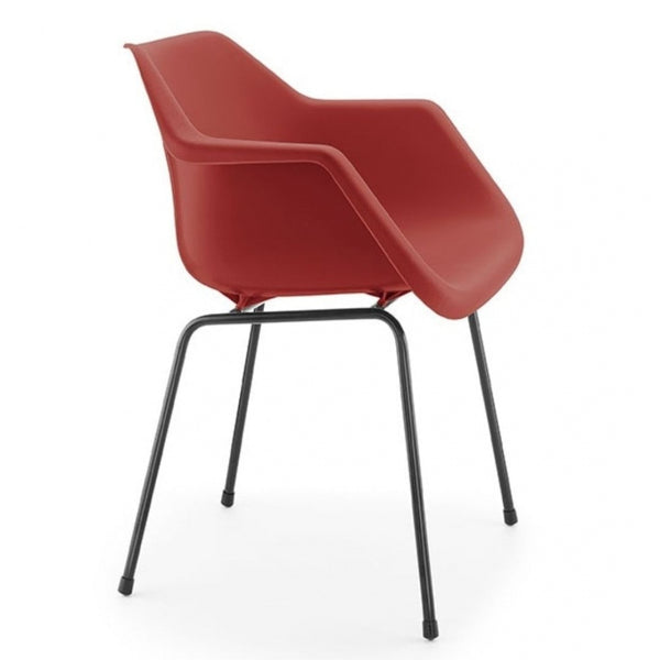 Red Robin Day Plastic Armchair