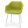 Olive Green Robin Day Plastic Armchair