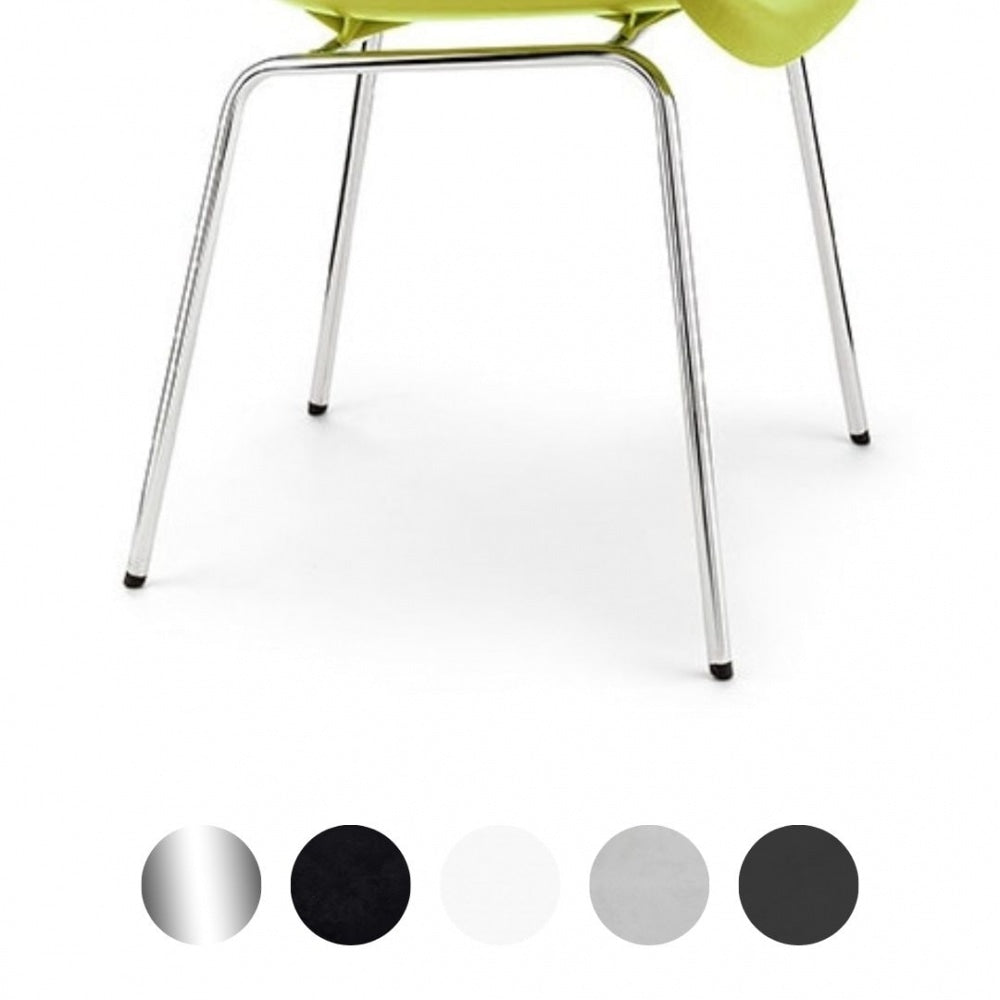 Olive Green Robin Day Plastic Armchair