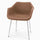Brown Robin Day Plastic Armchair