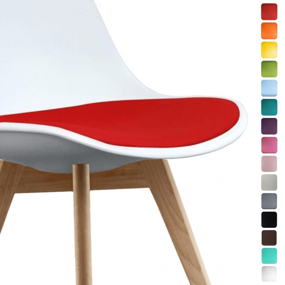 *SPARE* Soho Red PU Cushion for Fusion Living Soho Dining Chairs