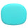*SPARE* Soho Aqua PU Cushion for Fusion Living Soho Dining Chairs