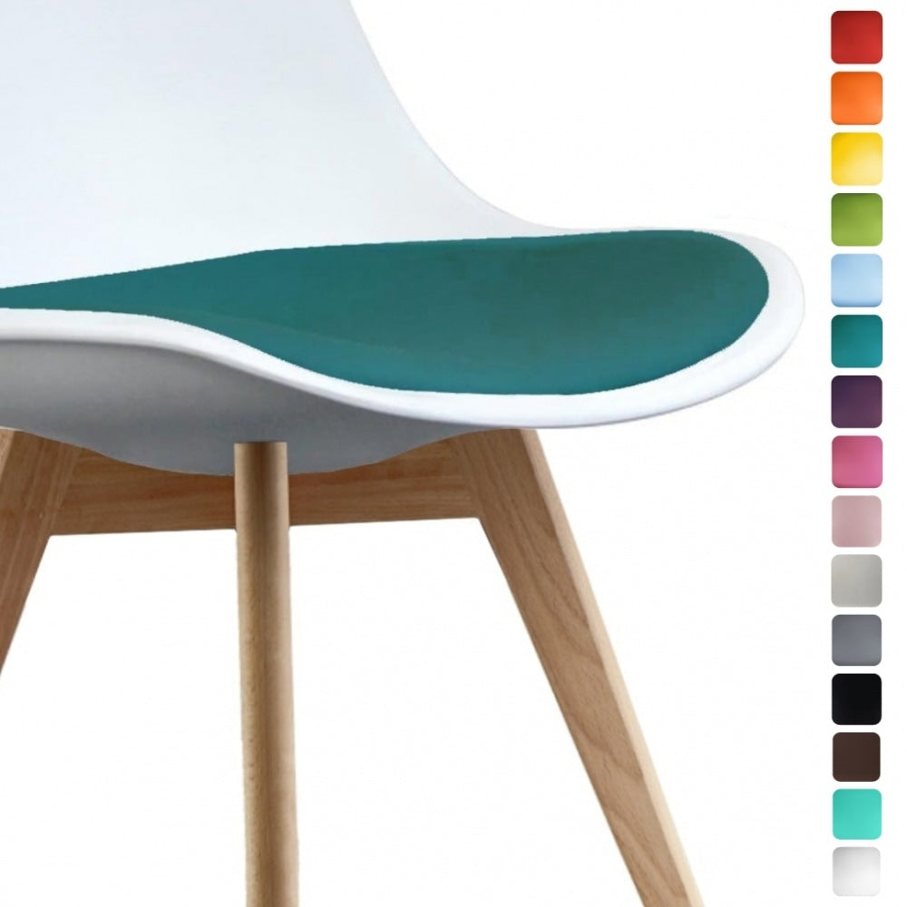 *SPARE* Soho Teal PU Cushion for Fusion Living Soho Dining Chairs