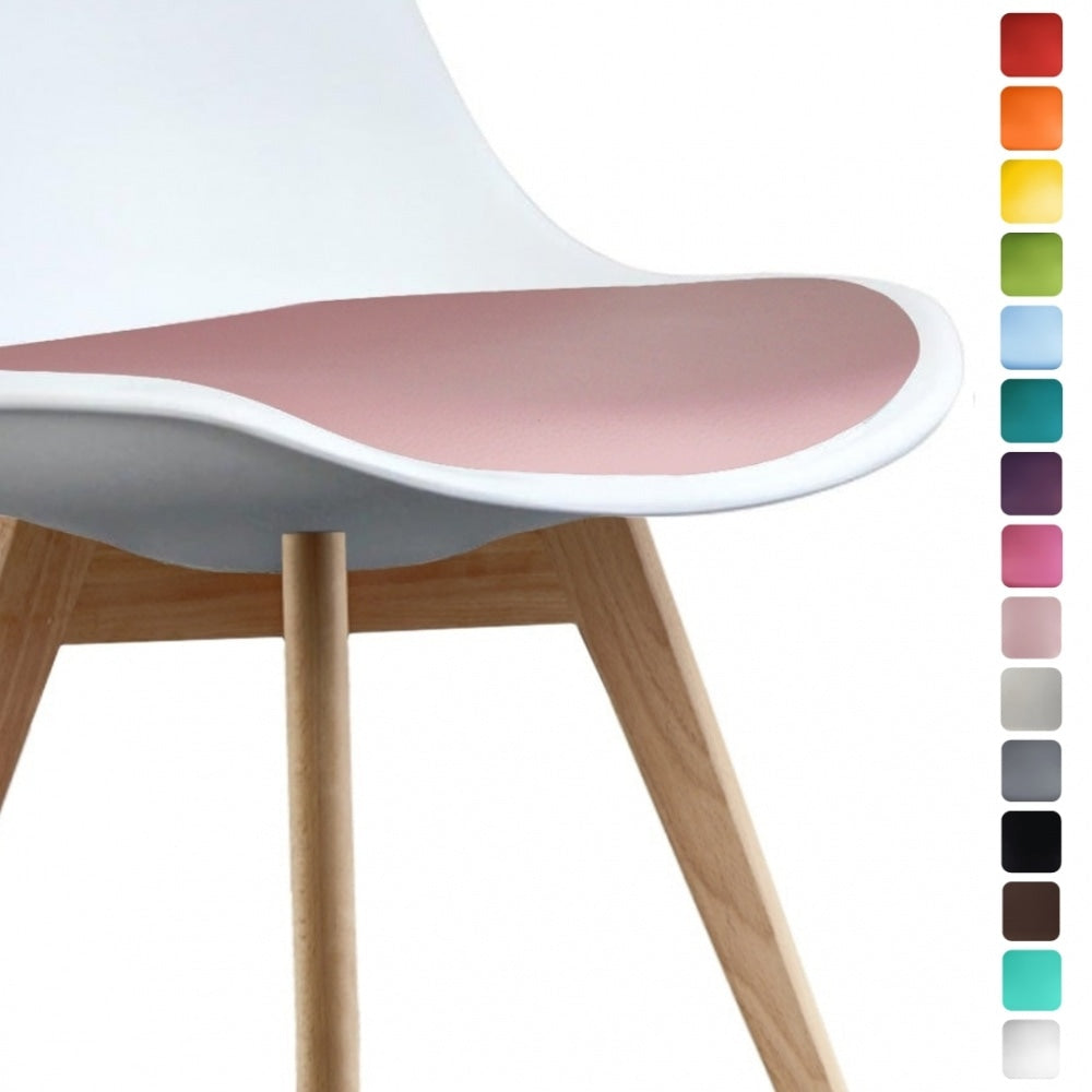 *SPARE* Soho Blush Pink PU Cushion for Fusion Living Soho Dining Chairs