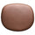 *SPARE* Soho Chocolate Brown PU Cushion for Fusion Living Soho Dining Chairs