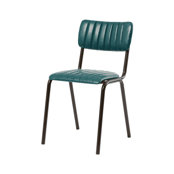 Tavo Vintage Teal Side Chair (PACK OF 2)