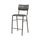 Tavo Vintage Black Mid Stool (PACK OF 2)