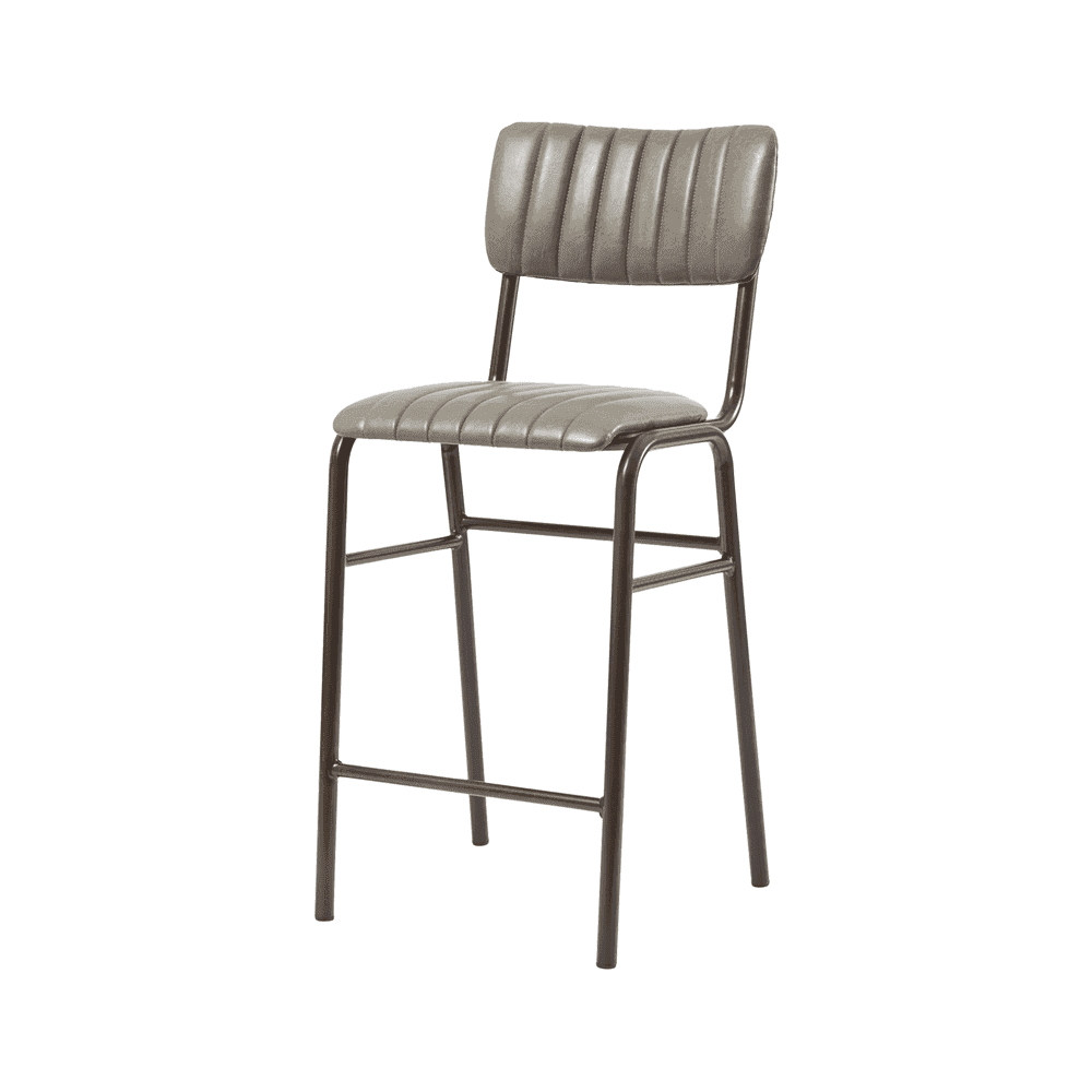 Tavo Vintage Dark Grey Mid Stool (PACK OF 2)