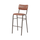 Tavo Vintage Tan Bar Stool (PACK OF 2)