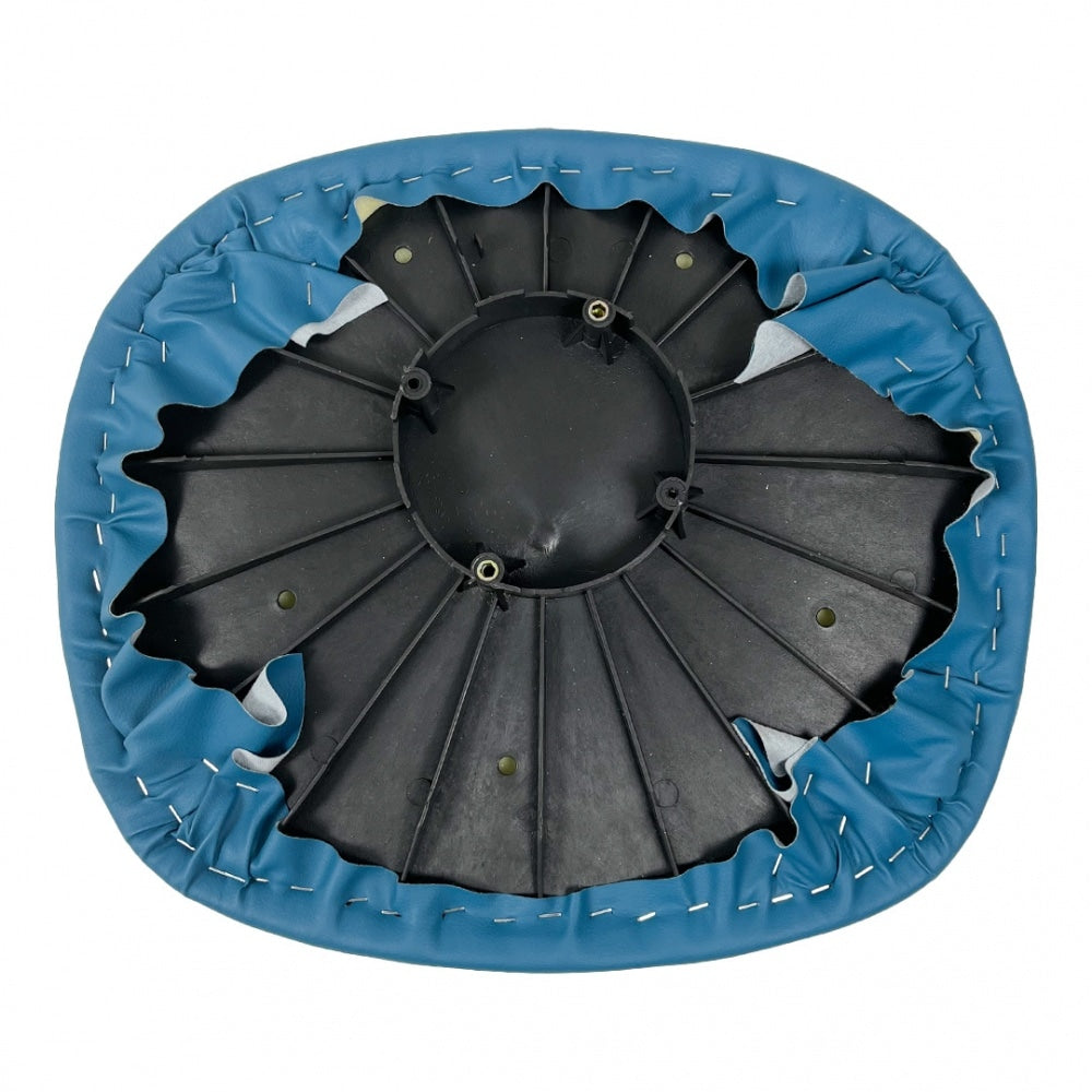 *SPARE* Soho Marbled Petrol Blue PU Cushion for Fusion Living Soho Dining Chairs