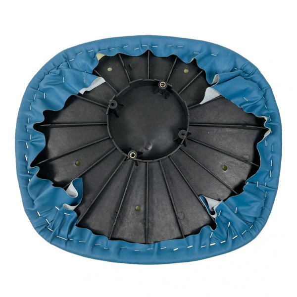 *SPARE* Soho Marbled Petrol Blue PU Cushion for Fusion Living Soho Dining Chairs