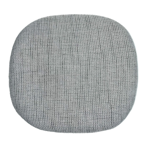 Textured Light Grey Chelsea Side Chair Cushion
