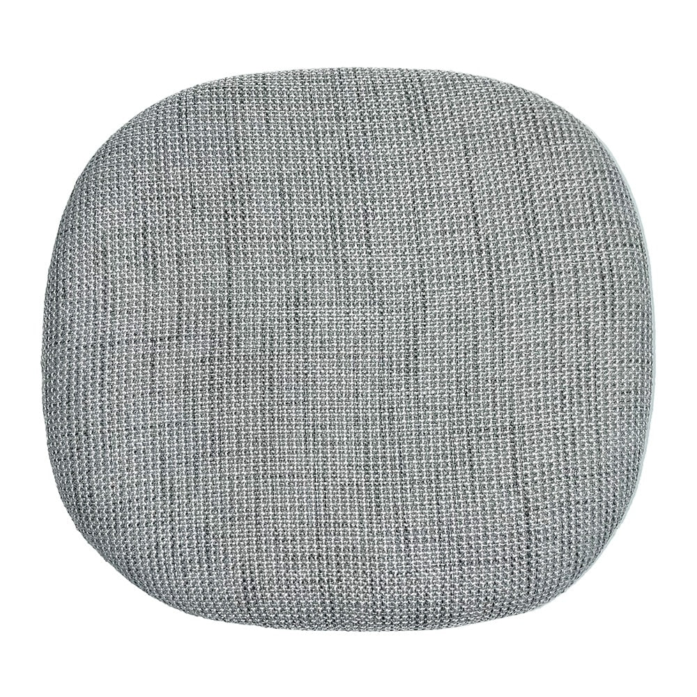 Black and Textured Light Grey Chelsea Side Chair
