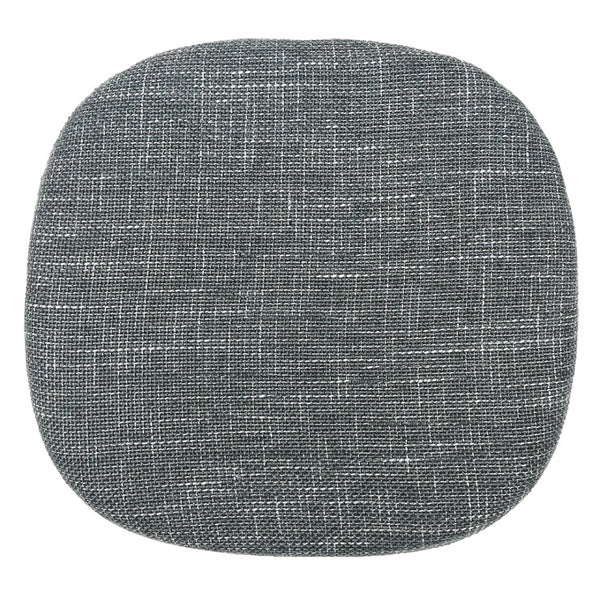 Black and Textured Dark Grey Chelsea Side Chair