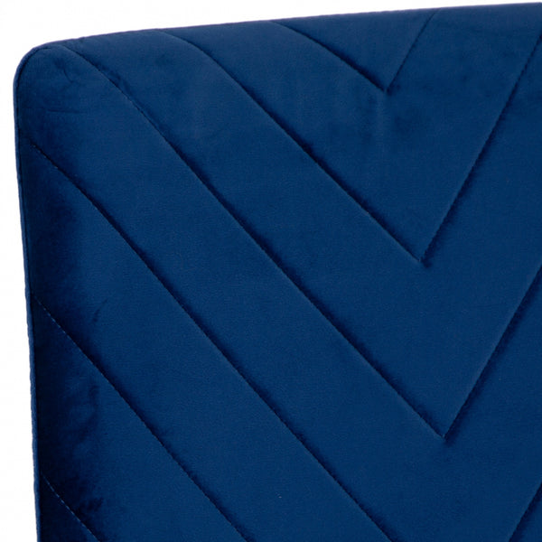 Brooklyn Blue Velvet Dining Chair (Set of 2)