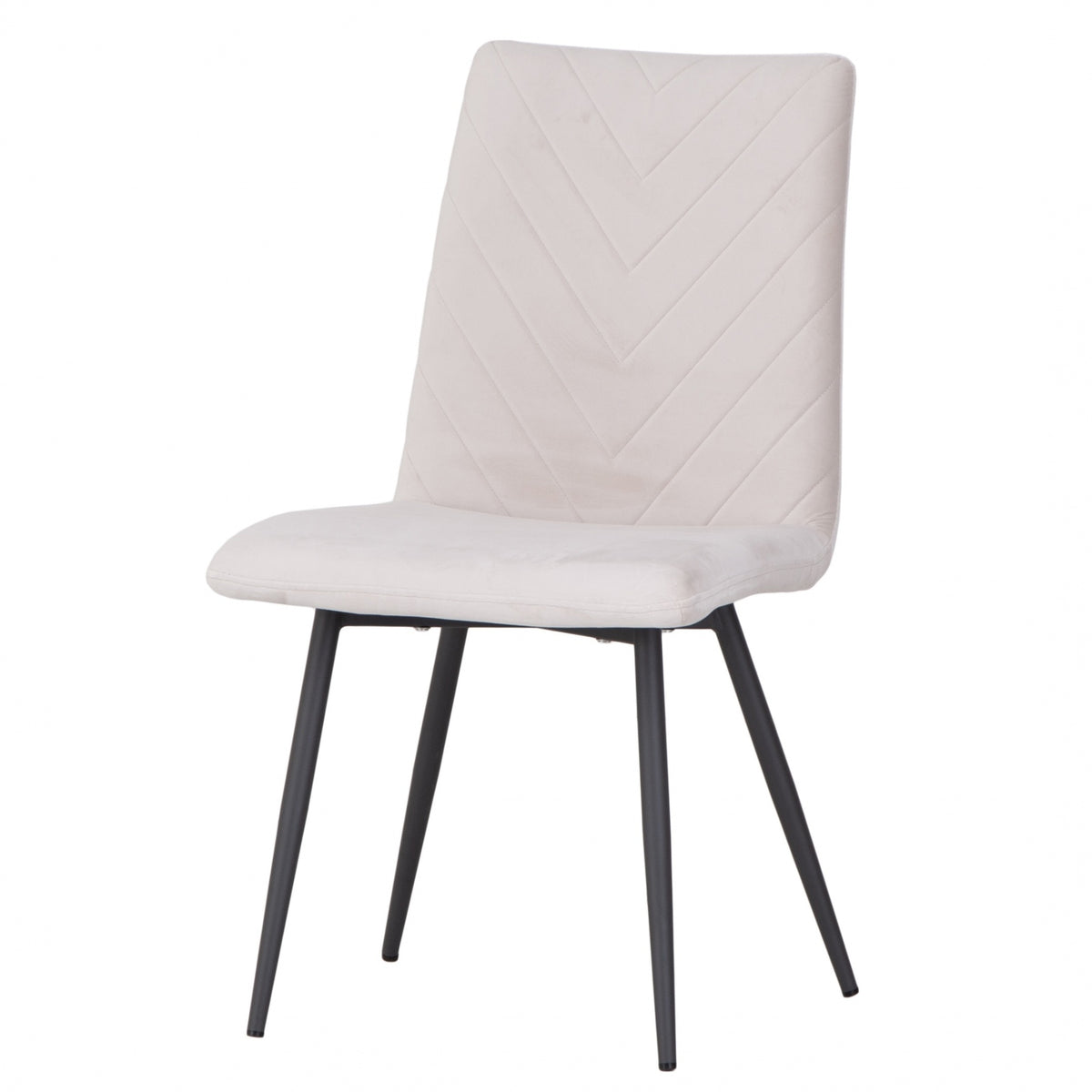 Brooklyn Taupe Velvet Dining Chair (Set of 2)