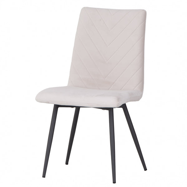Brooklyn Taupe Velvet Dining Chair (Set of 2)