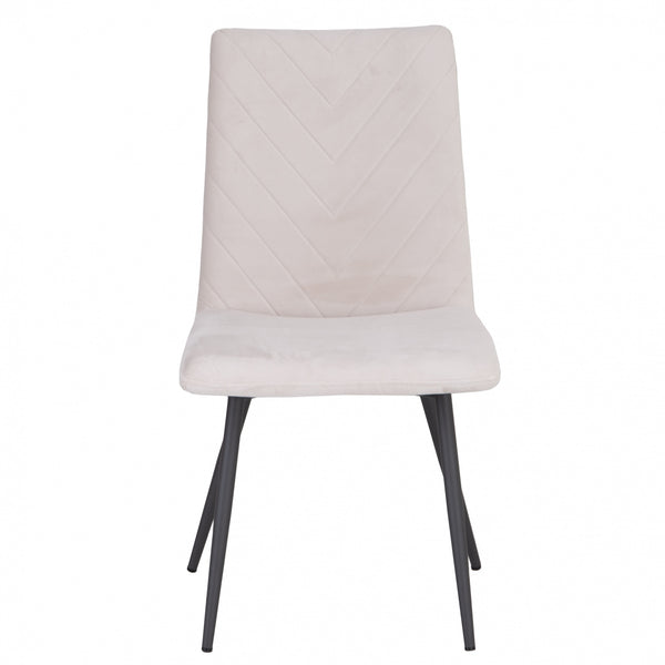 Brooklyn Taupe Velvet Dining Chair (Set of 2)