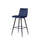 Brooklyn Blue Velvet Barstool (Set of 2)