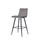Brooklyn Dark Grey Velvet Barstool (Set of 2)