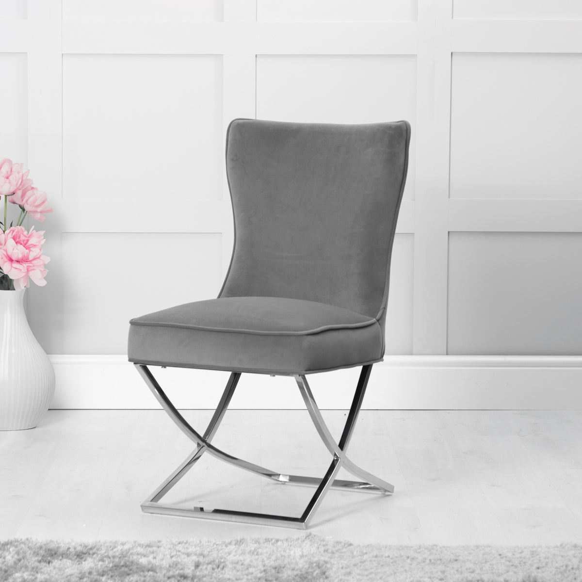Miami Grey Dining Chair (Set of 2)