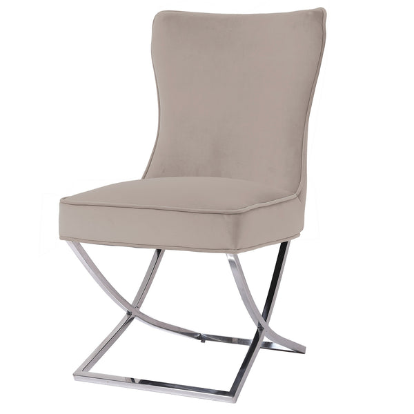 Miami Taupe Dining Chair (Set of 2)